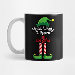 Most Likely To Return All The Gifts Mug